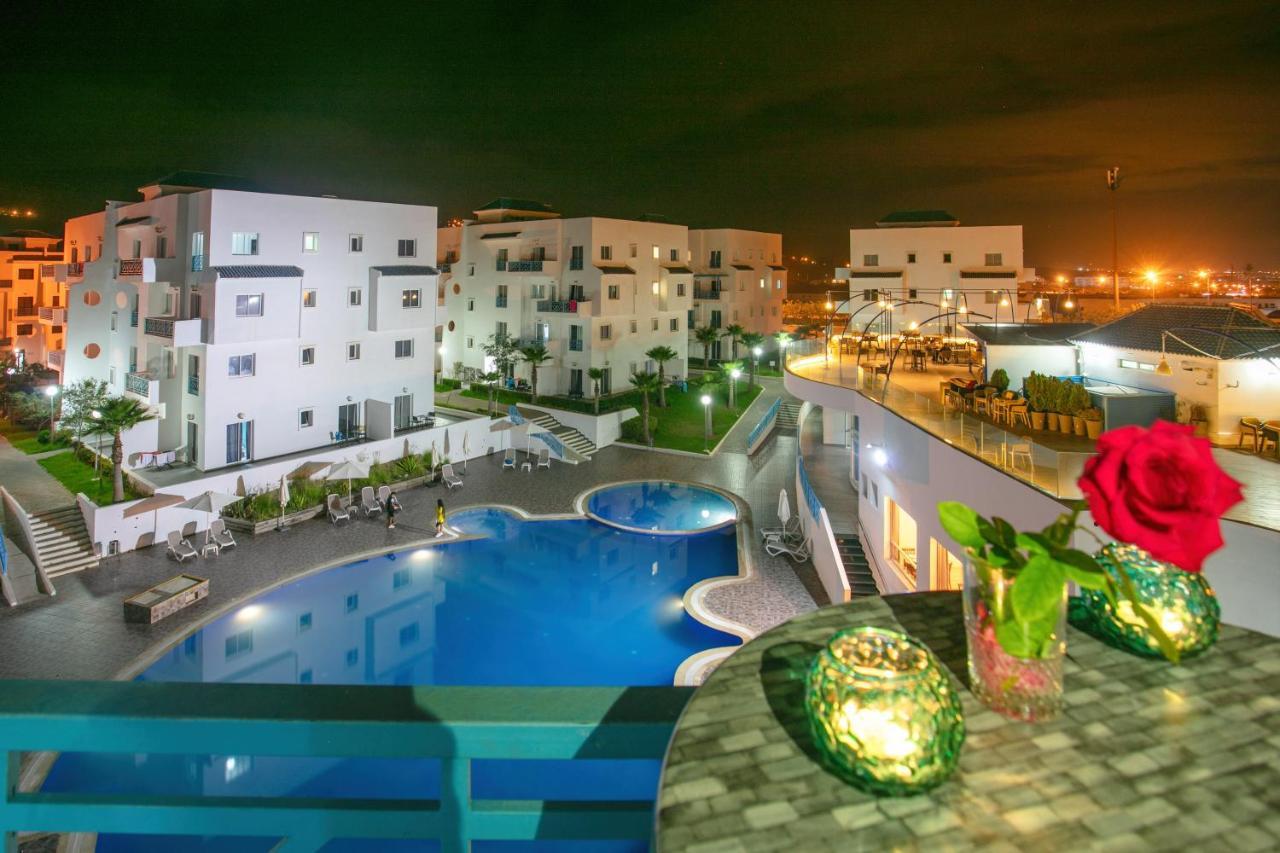 L'Escale Appart-Hotel By 7Av Hotels Marina Smir Exterior foto